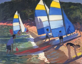 Voiliers, sud de la France, 1995